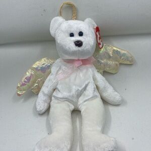 Halo bear 90s beanie baby